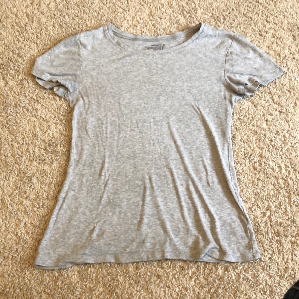 Old Navy heather grey tee size S